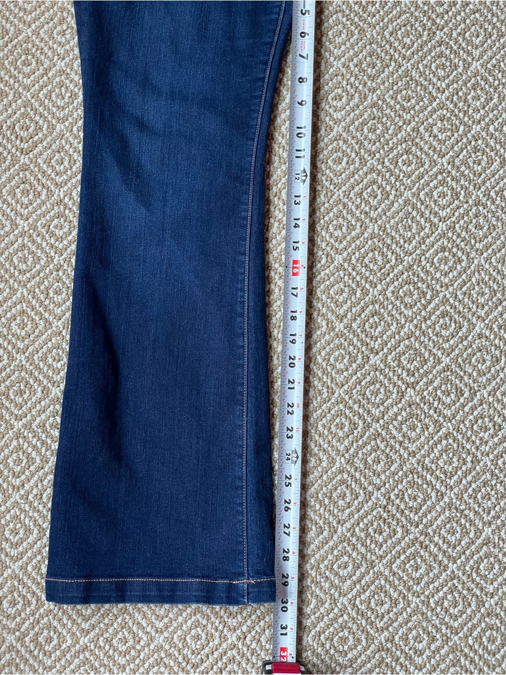 GAP Dark Blue Maternity Bootcut Jeans Maternity Size 28 - Picture 7 of 7